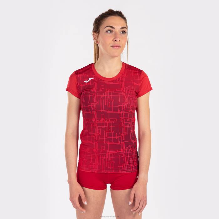 hr Joma košulja kratkih rukava elite viii Crvena 6FVN3696 žene