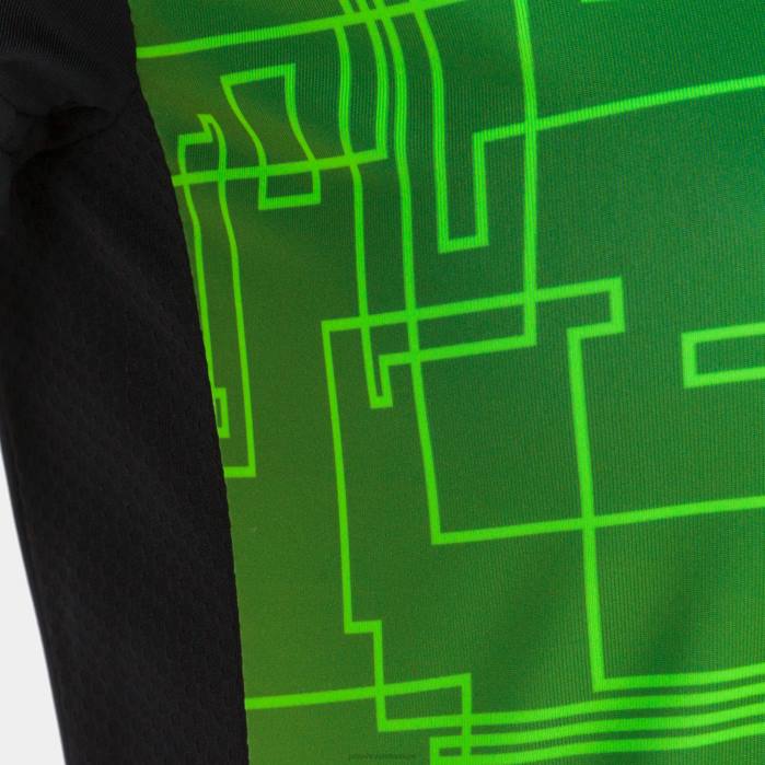 hr Joma košulja kratkih rukava elite viii crna fluorescentno zelena 6FVN2114 žene