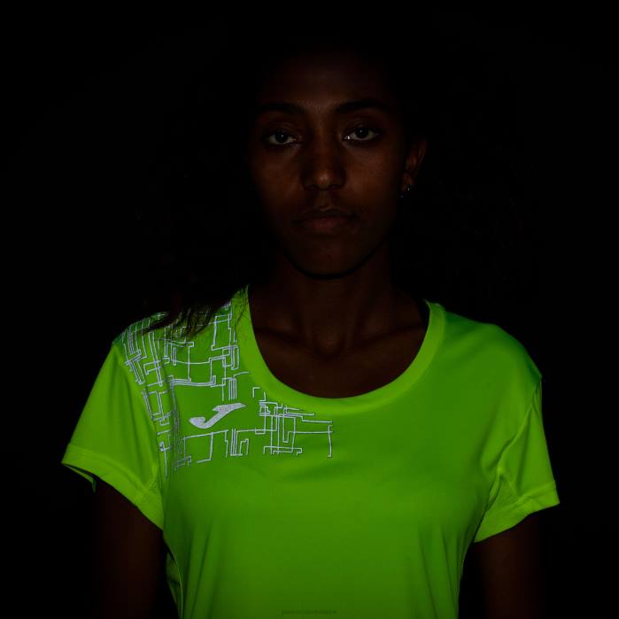 hr Joma košulja kratkih rukava elite viii fluorescentno žuta 6FVN1838 žene
