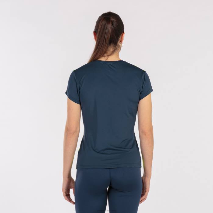 hr Joma košulja kratkih rukava elite viii tamnoplava fluorescentno žuta 6FVN2581 žene