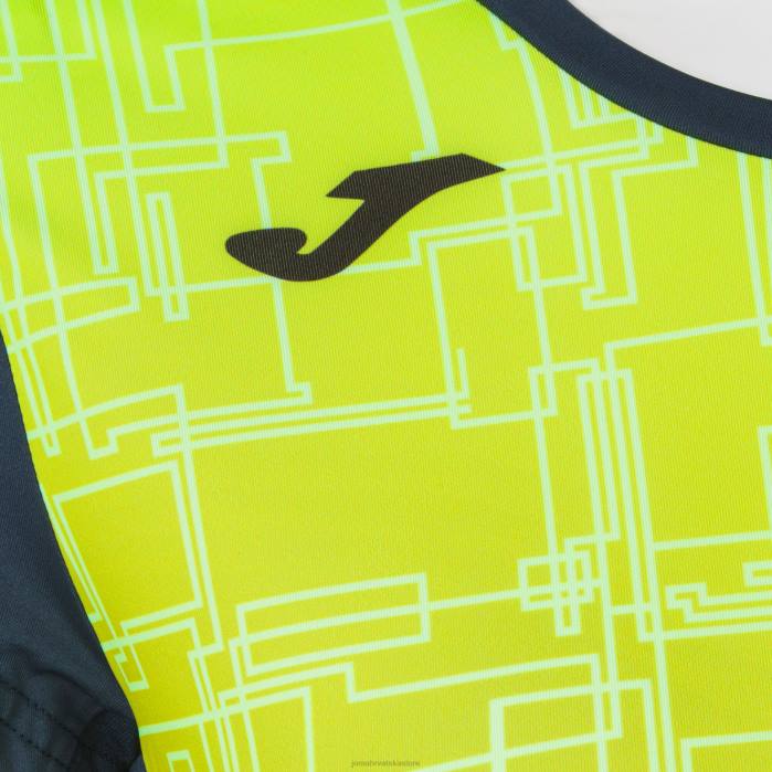 hr Joma košulja kratkih rukava elite viii tamnoplava fluorescentno žuta 6FVN2581 žene