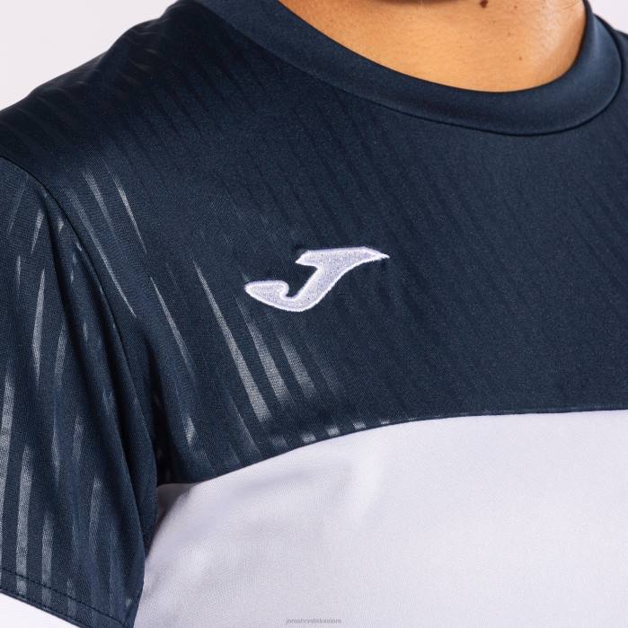 hr Joma košulja kratkih rukava montreal bijela tamnoplava 6FVN2587 žene
