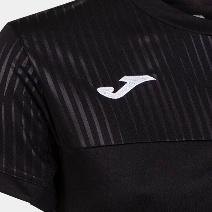 hr Joma košulja kratkih rukava montreal crno 6FVN2440 žene