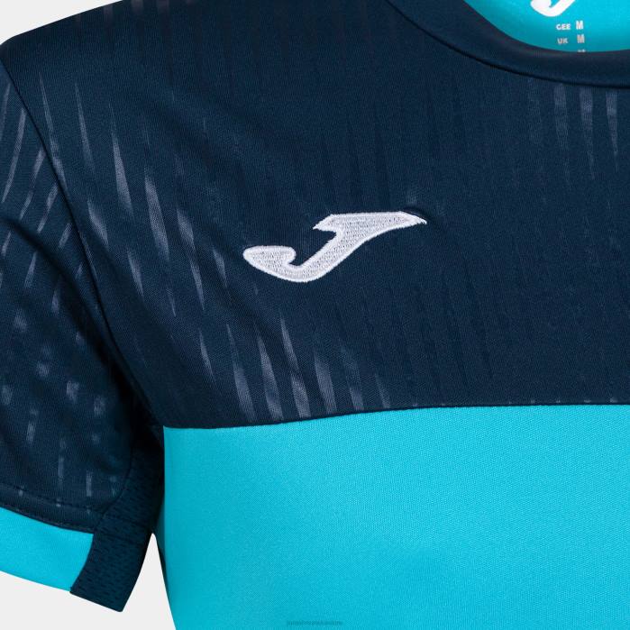 hr Joma košulja kratkih rukava montreal fluorescentno tirkizno tamnoplava 6FVN2082 žene