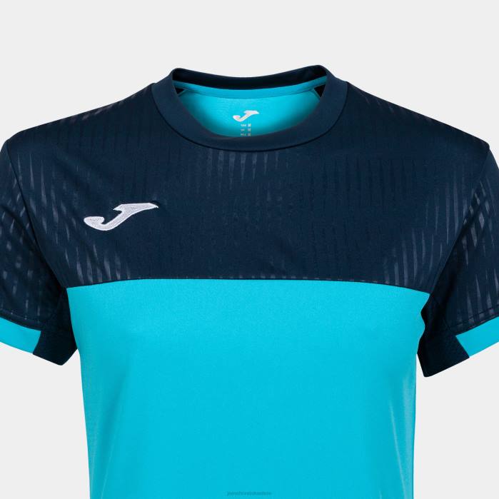 hr Joma košulja kratkih rukava montreal fluorescentno tirkizno tamnoplava 6FVN2082 žene