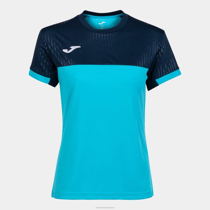 hr Joma košulja kratkih rukava montreal fluorescentno tirkizno tamnoplava 6FVN2082 žene