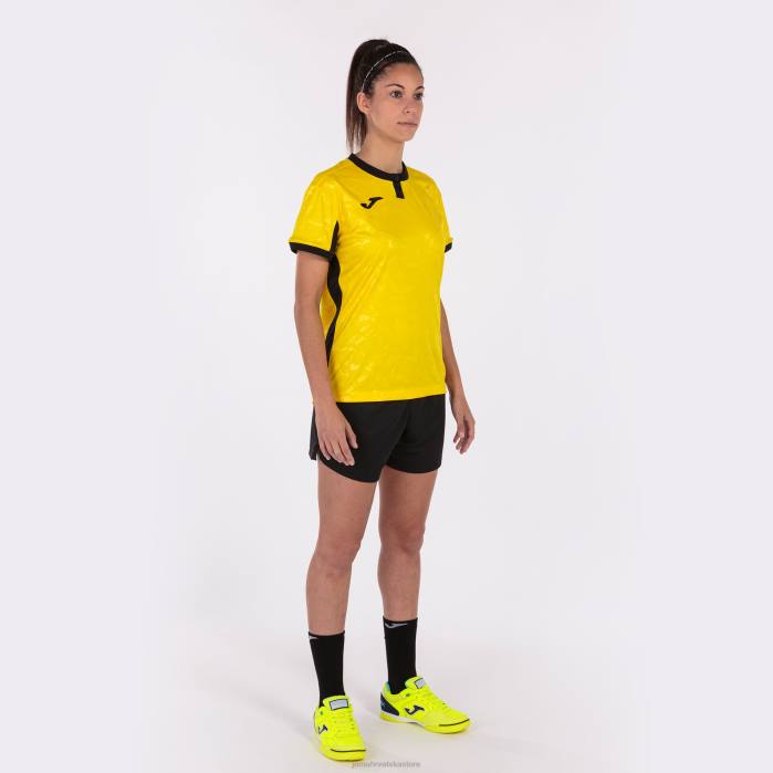 hr Joma košulja kratkih rukava toletum ii žuto crna 6FVN1682 žene