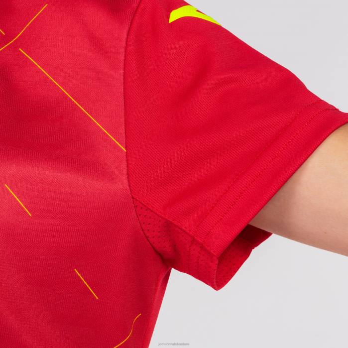 hr Joma majica kratki rukav 1. jednoobrazna španjolska futsal selekcija Crvena 6FVN2513 žene