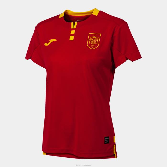 hr Joma majica kratki rukav 1. jednoobrazna španjolska futsal selekcija Crvena 6FVN3974 žene