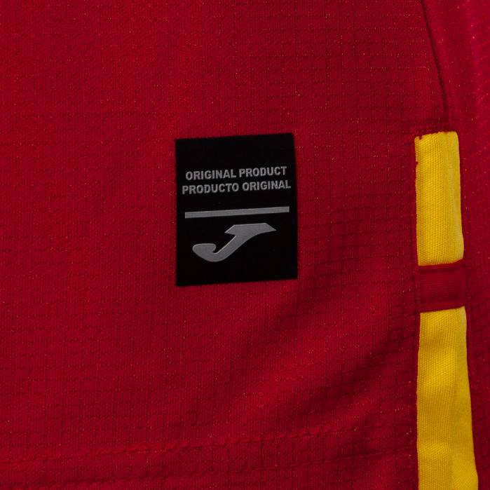 hr Joma majica kratki rukav 1. jednoobrazna španjolska futsal selekcija Crvena 6FVN3974 žene