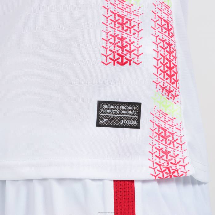 hr Joma majica kratki rukav 2. uniforma španjolske futsal selekcije bijela 6FVN2426 žene