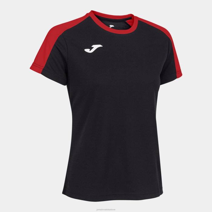 hr Joma majica kratki rukav eko prvenstvo crno crvena 6FVN1707 žene
