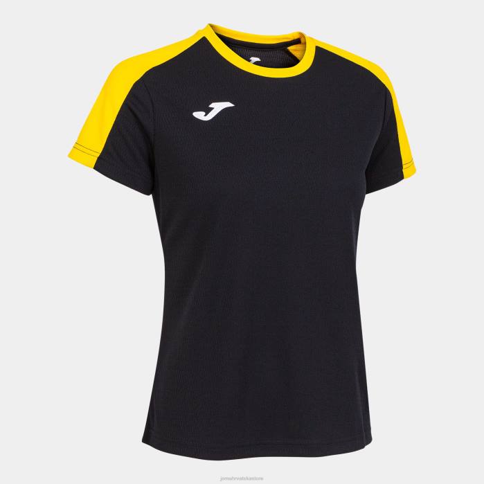 hr Joma majica kratki rukav eko prvenstvo crno žuta 6FVN4003 žene