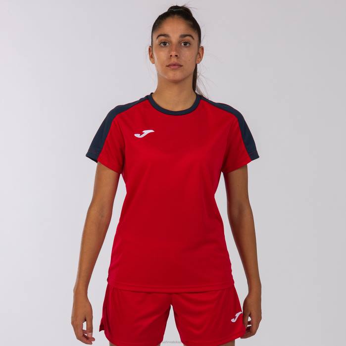 hr Joma majica kratki rukav eko prvenstvo crvena tamnoplava 6FVN2232 žene