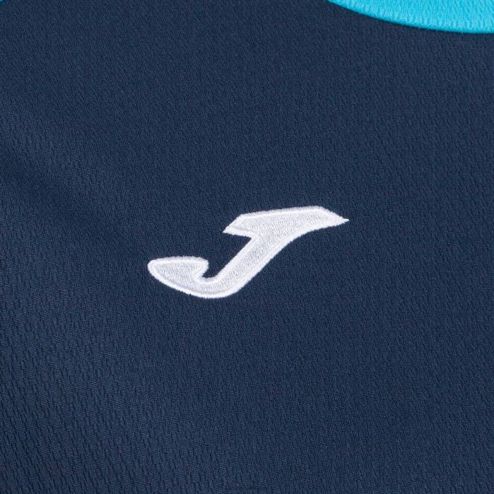 hr Joma majica kratki rukav eko prvenstvo tamnoplava fluorescentna tirkizna 6FVN2228 žene