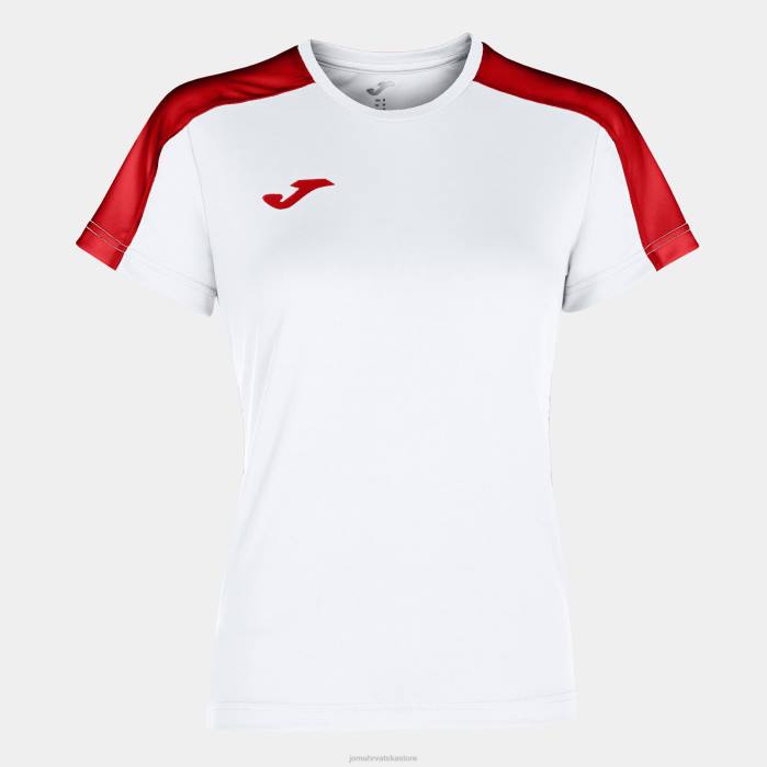 hr Joma majica kratkih rukava akademija iii bijelo crveno 6FVN3606 žene