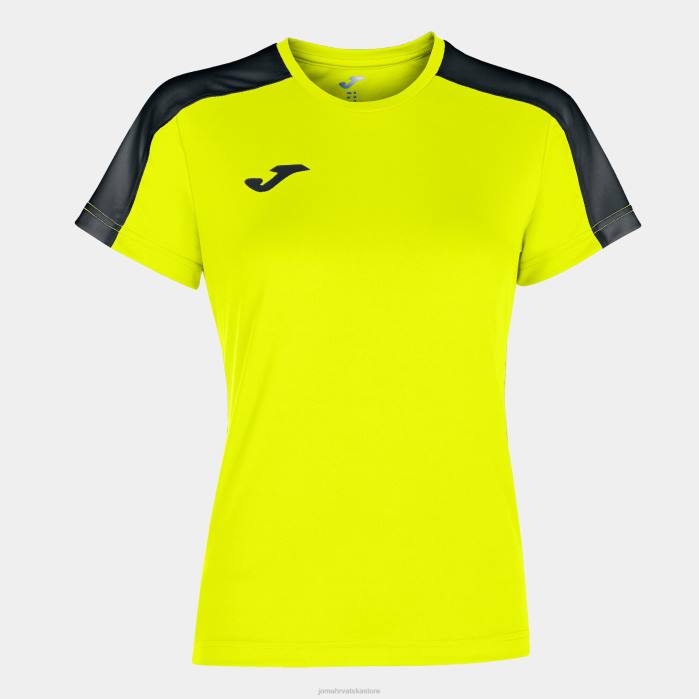 hr Joma majica kratkih rukava akademija iii fluorescentno žuto crna 6FVN3892 žene