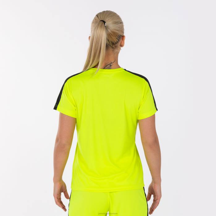 hr Joma majica kratkih rukava akademija iii fluorescentno žuto crna 6FVN3892 žene