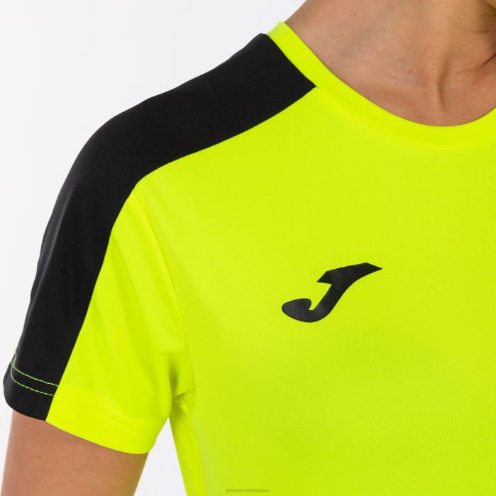 hr Joma majica kratkih rukava akademija iii fluorescentno žuto crna 6FVN3892 žene
