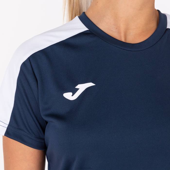 hr Joma majica kratkih rukava akademija iii tamnoplava bijela 6FVN1696 žene