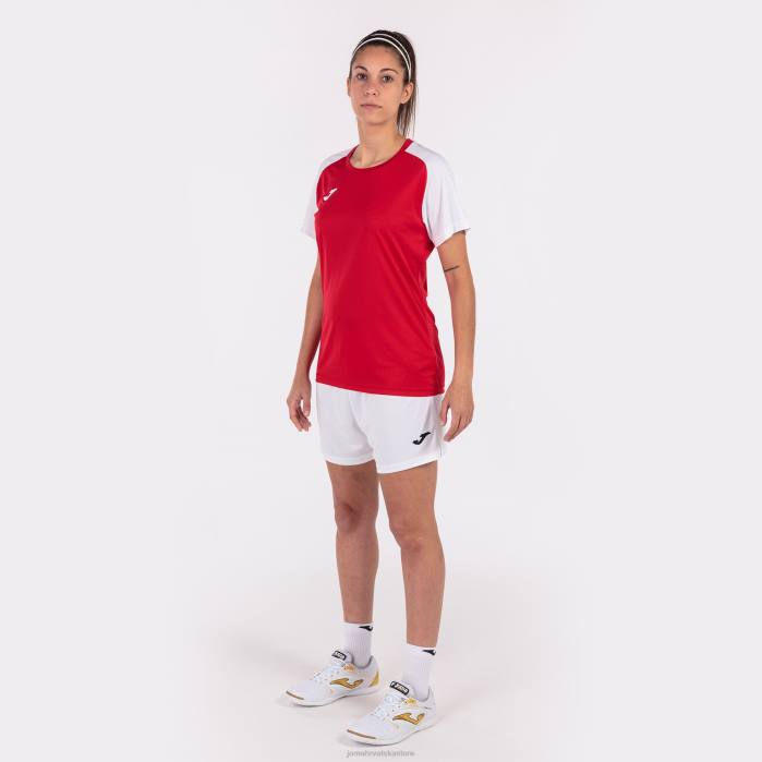 hr Joma majica kratkih rukava akademija iv crveno bijelo 6FVN2465 žene