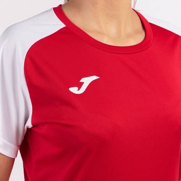 hr Joma majica kratkih rukava akademija iv crveno bijelo 6FVN2465 žene