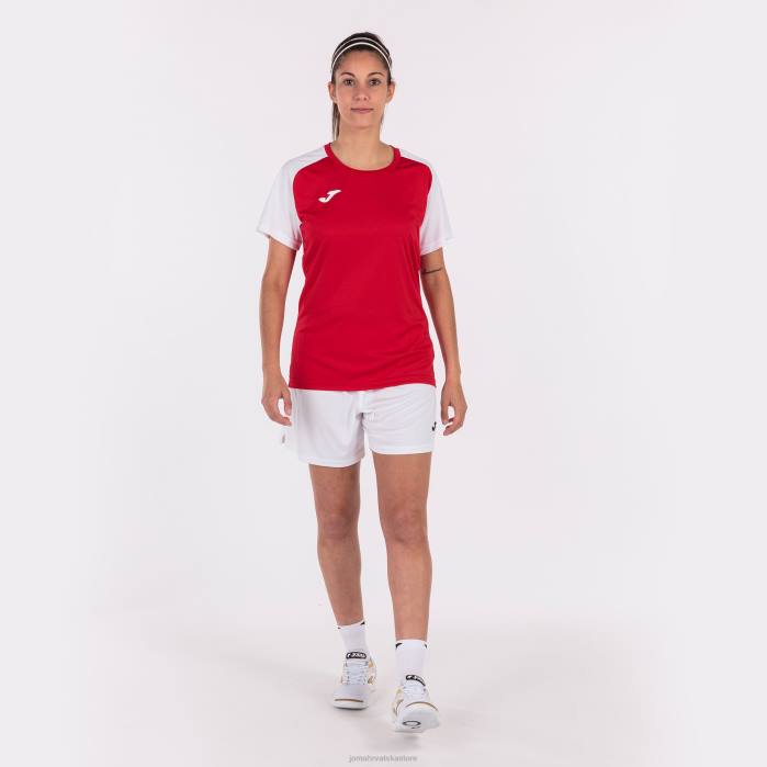 hr Joma majica kratkih rukava akademija iv crveno bijelo 6FVN2465 žene