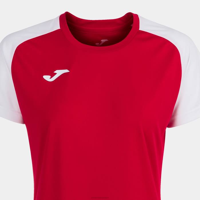 hr Joma majica kratkih rukava akademija iv crveno bijelo 6FVN2465 žene