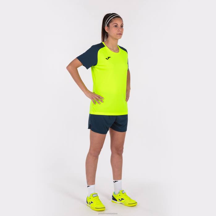 hr Joma majica kratkih rukava akademija iv fluorescentno žuta tamnoplava 6FVN3605 žene