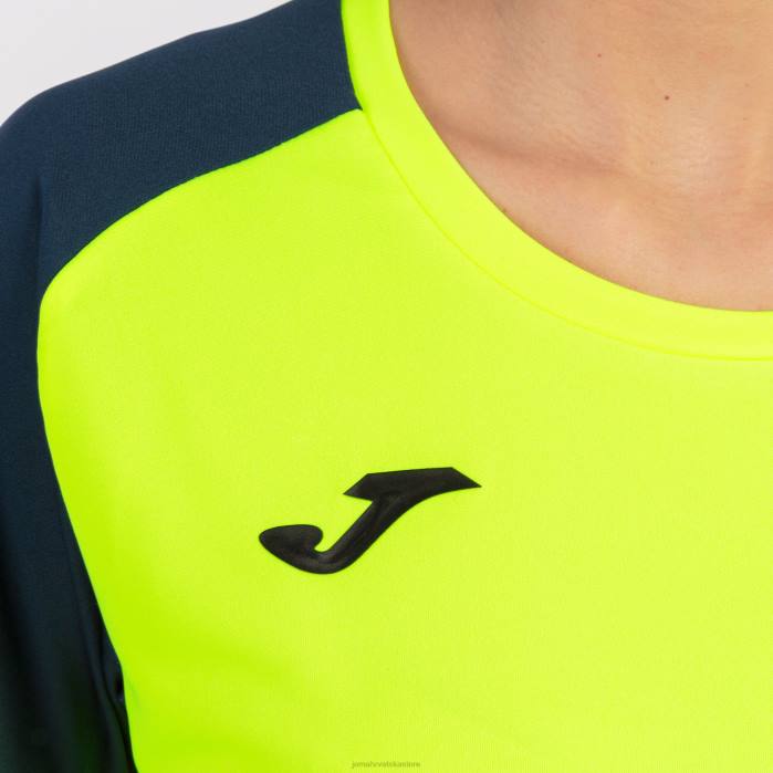 hr Joma majica kratkih rukava akademija iv fluorescentno žuta tamnoplava 6FVN3605 žene