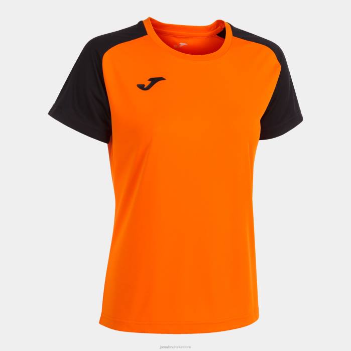 hr Joma majica kratkih rukava akademija iv narančasta crna 6FVN2369 žene
