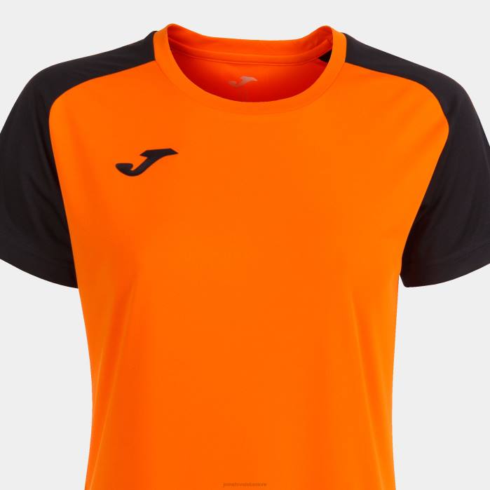 hr Joma majica kratkih rukava akademija iv narančasta crna 6FVN2369 žene