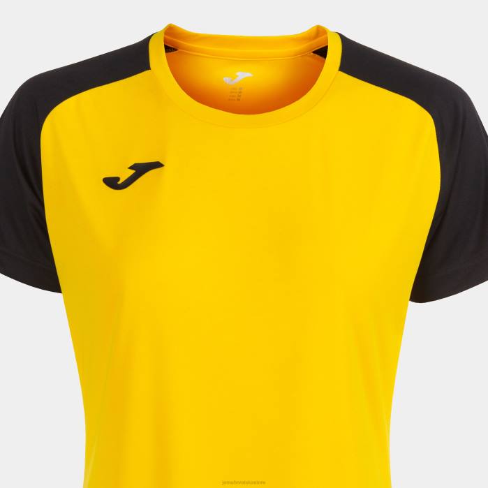 hr Joma majica kratkih rukava akademija iv žuto crna 6FVN1999 žene