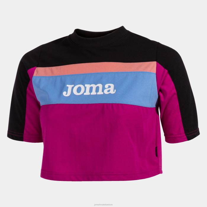 hr Joma majica kratkih rukava california fuksija crna 6FVN2244 žene
