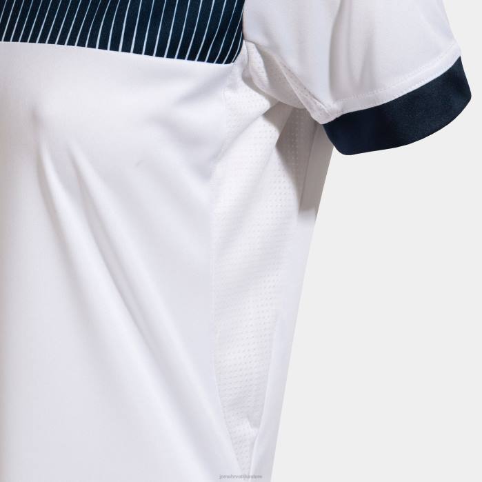 hr Joma majica kratkih rukava eko supernova bijela tamnoplava 6FVN1924 žene