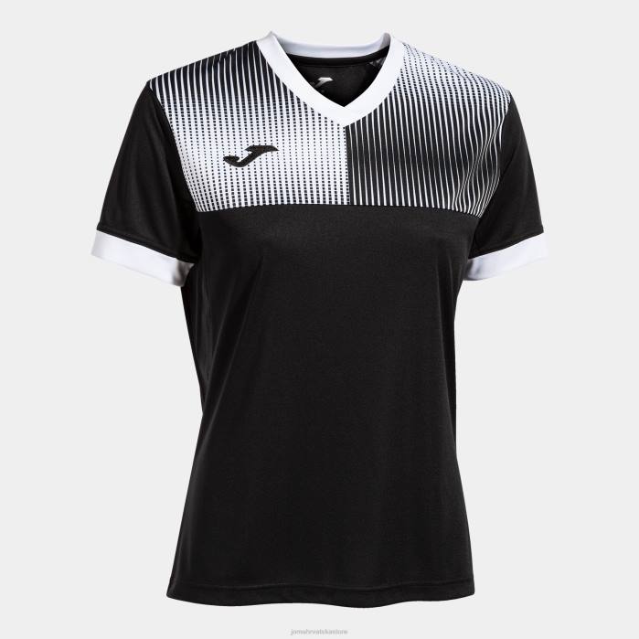 hr Joma majica kratkih rukava eko supernova crno bijeli 6FVN1746 žene