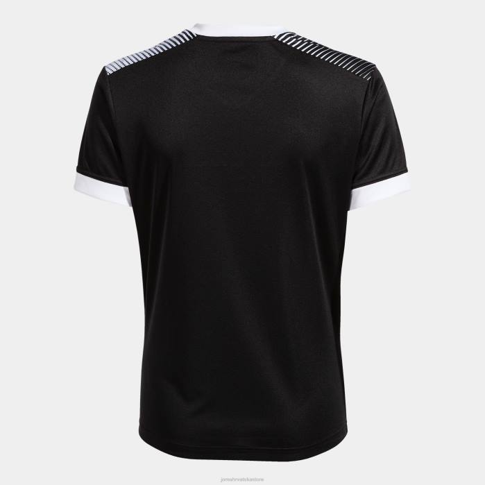 hr Joma majica kratkih rukava eko supernova crno bijeli 6FVN1746 žene