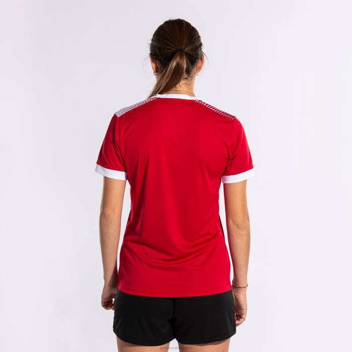 hr Joma majica kratkih rukava eko supernova crveno bijelo 6FVN2158 žene