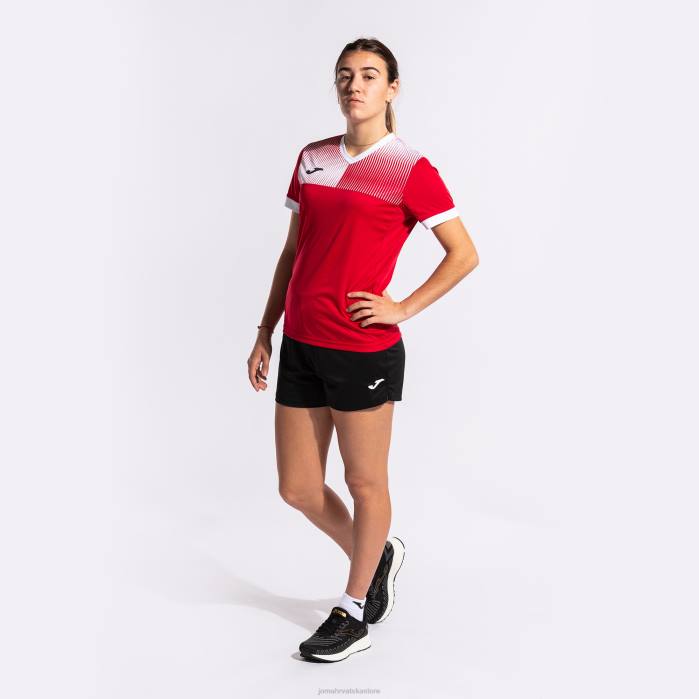 hr Joma majica kratkih rukava eko supernova crveno bijelo 6FVN2158 žene