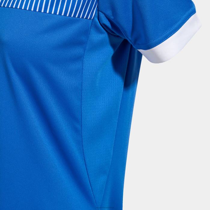 hr Joma majica kratkih rukava eko supernova kraljevsko plava bijela 6FVN1925 žene