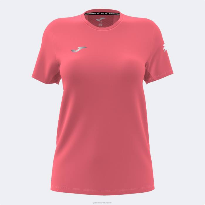 hr Joma majica kratkih rukava explorer koraljni 6FVN1652 žene