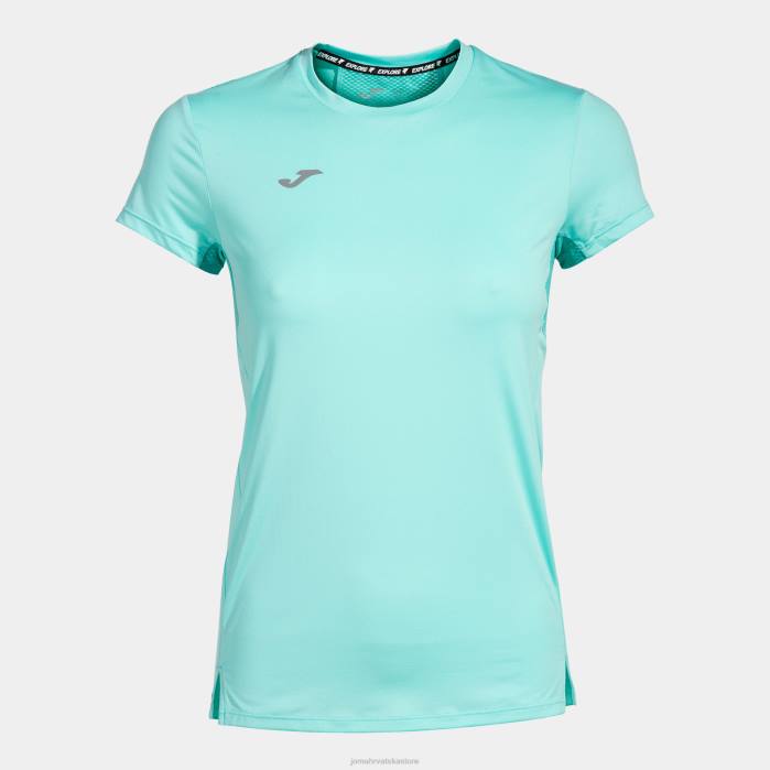 hr Joma majica kratkih rukava explorer tirkiz 6FVN2180 žene