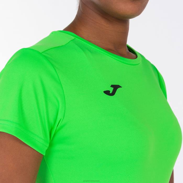 hr Joma majica kratkih rukava kombi fluorescentno zelena 6FVN3991 žene