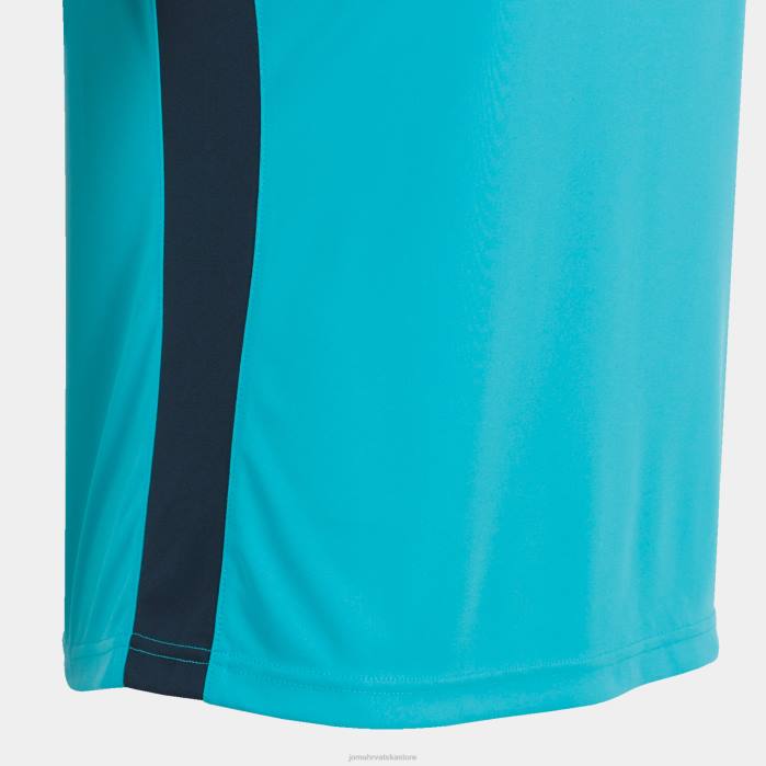 hr Joma majica kratkih rukava prvenstvo vi fluorescentno tirkizno tamnoplava 6FVN2659 žene