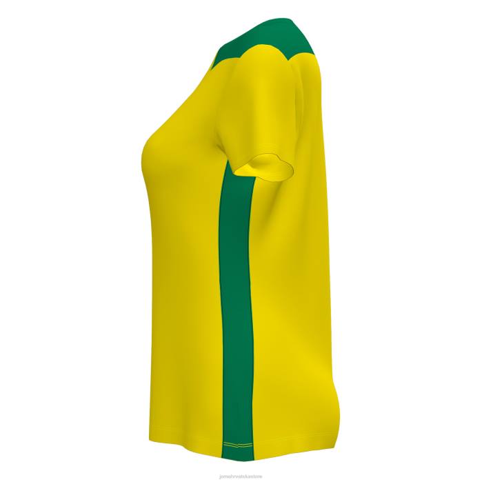 hr Joma majica kratkih rukava prvenstvo vi žuto zelena 6FVN3616 žene