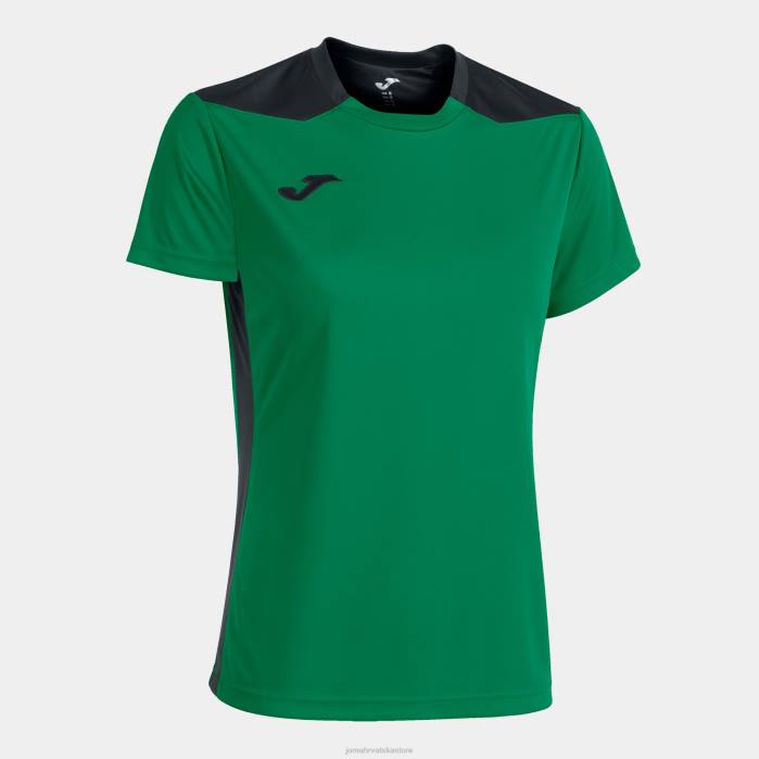 hr Joma majica kratkih rukava prvenstvo vi zeleno crno 6FVN2470 žene