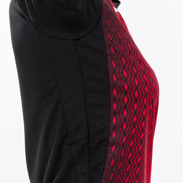 hr Joma majica kratkih rukava supernova crno crvena 6FVN3786 žene