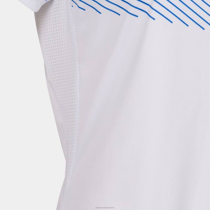 hr Joma majica kratkih rukava supernova ii bijela kraljevsko plava 6FVN3659 žene
