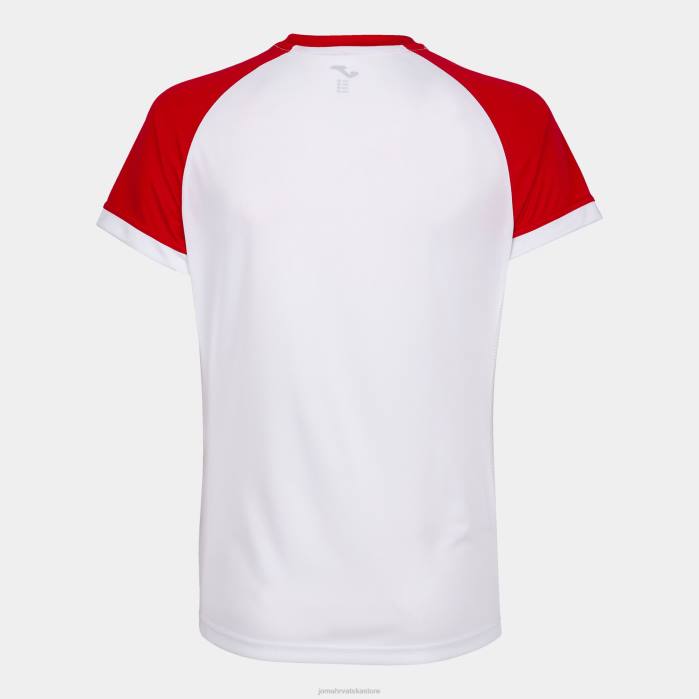hr Joma majica kratkih rukava supernova ii bijelo crveno 6FVN2450 žene