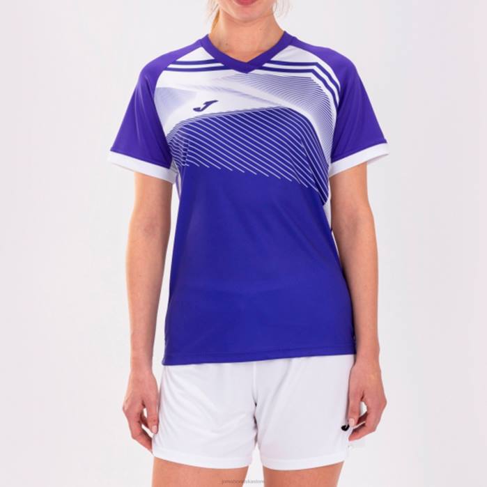 hr Joma majica kratkih rukava supernova ii ljubičasta bijela 6FVN1622 žene